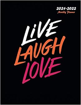 Live Laugh Love: 14-14 Monthly Planner: Large Two Year Planner