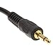 kenable Right Angle Mono 3.5mm Jack Plug to 3.5mm Jack Plug Cable Lead Gold 2m (~6 feet)