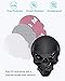 3D Metal Emblem Badge Sticker Decal，Skull Red Eyes Auto Decor - 4pcs