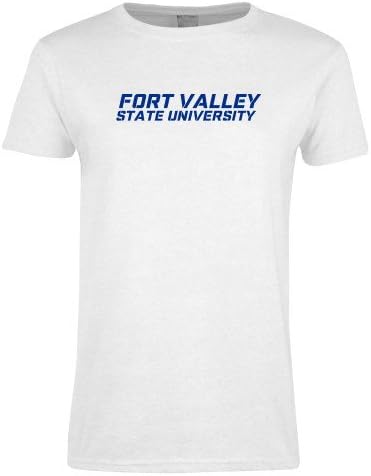 Amazon Com Collegefangear Fort Valley State Ladies White T Shirt