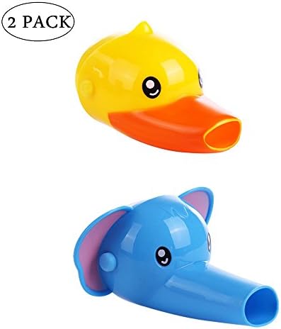 Faucet Extender Bath Tub Shower Faucet Extender for Toddlers Kids Baby Bath Extendable Animal Faucet Extender