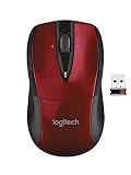 Logitech Wireless Mouse M525 - Red/Black
