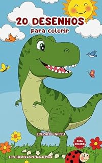 Livro E-book para Colorir DINOSSAUROS: Para Colorir