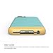 iPhone 6S Plus Case, elago [Glide Cam][Coral Blue / Creamy Yellow] - [Mix and Match][Premium Armor][True Fit] – for iPhone 6S Plus Only
