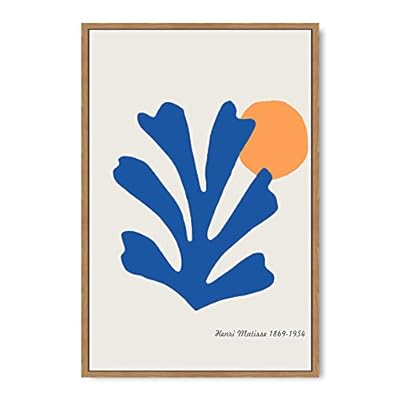 signwin Framed Canvas Wall Art Boho Decor Illustration...