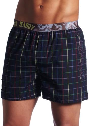 Ed Hardy Men's NYC Woven Boxer