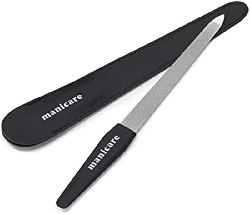 Manicare Sapphire Nail File Double Sided Coarse Fine Grit Natural Artificial