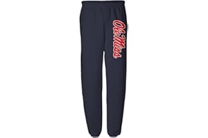 CAMPUS LAB Official Collegiate NCAA Jogger Sweatpants Unisex for Men & Women Team Color Collection