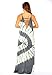 Riviera Sun 21614-GM-1X Summer Dresses/Maxi Dress/Sundresses for Women Grey/Mint