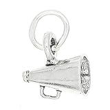 Sterling Silver Three Dimensional Cheerleader