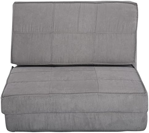Folding Bed Couch Sofa Foldable Fold Down Chair Flip Out Lounger Convertible Sleeper Bed Couch Game Dorm Guest 5 Adjustable Positions living Room Furniture Summer Picnic And Camping
