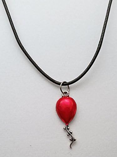 HandmadeRed Balloon Stephen King's IT Inspired Necklace
