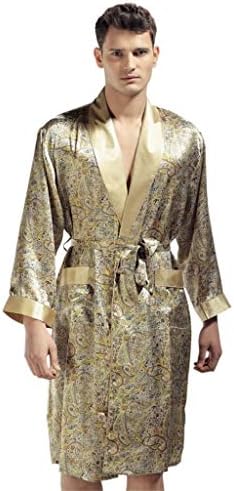 men's luxury silk robes