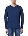 REGNA X Basic men's Crew Neck Cotton Long Sleeve T-Shirt