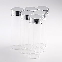 90ml Glass Bottles Aluminium Cap Transparent Clear