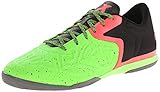 adidas Performance Men's X 15.2 CT Soccer Shoe, Core Black/Flash Red S15/Solar Green, 8 M US