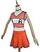 NoveltyBoy Boku No Hero Academia My Hero Academia Asui Tsuyu Cosplay Costume Cheerleader Cheerleading Uniform