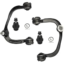 6pc Front End Suspension Kit: Upper Control Arms & Tie Rods For Ford F-150 04-08 Mark LT