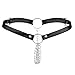 YiZYiF Women's Crotchless Panty G-String Thong Fetish Chain Underwear