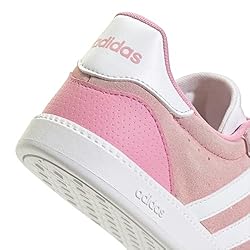 adidas Women's Breaknet Sleek Sneaker, Bliss
