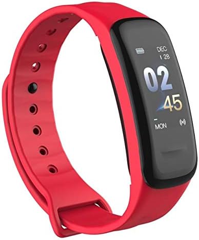 WEARFIT Fitness Tracker Watch Bluetooth Smart Band Sleep Monitor Wristband Pedometer Call Remind Wearable Smart Bracelet OLED Touch for Android iOS Smart Phone
