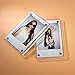CAIUL Clear Acrylic Fridge Frame Compatible with Fujifilm Instax Mini 8 8+ 9 70 7s 90 25 26 50s Film, Set of 5