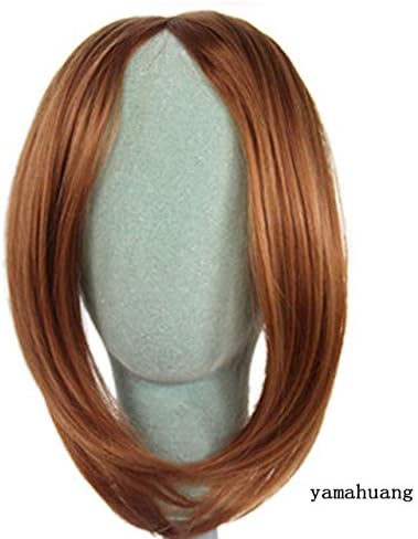 9" Long Clip In On Front Hair Bang Side Fringe Hair Extension Real Natural Synthetic Hair Piece YAMAHUANG 9inches