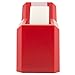 JAM PAPER Colorful Desk Tape Dispensers - Red - Sold Individually