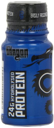 Little Dragon 60ml Hydrolysed Protein Shot Raspberry Flavour - Pack of 12