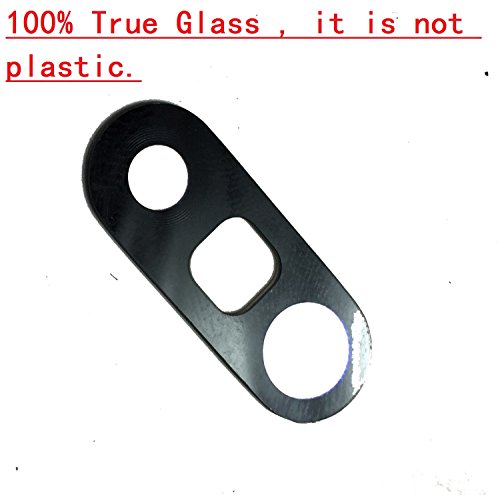 Dogxiong Black OEM Back Rear Camera Really 100% True Glass Lens Cover + Adhesive Fix Replacement Parts For LG G5 H850 VS987 H820 LS992 H830 US992