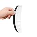 Coconut Essentials - Cradle Cap Brush and Comb Set - Infant Baby Boys Girls Perfect Shower Gift - Black and White