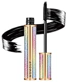 4D Silk Fiber Lash Mascara，Makeup Lash Volumizing Mascara for Eyelash Thickening， Lengthening Mascara，Natural Waterproof Smudge-Proof & Long Lasting Charming Eye Makeup