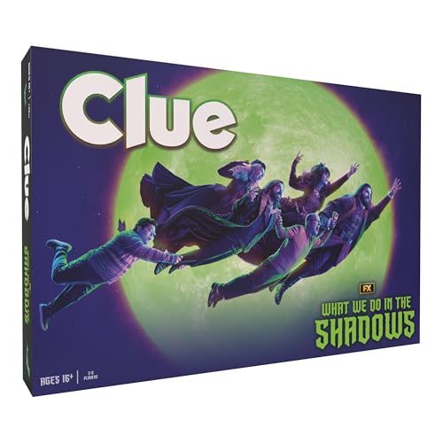 CLUE: What We Do in The Shadows, Classic Board Game