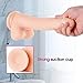 Realistic Dildo, Bendable 7 Inch G-Spot Premium TPE Silicone Penis Dong with Suction Cup for Women, Sex Toy for Female Masturbation