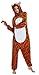 AceChic Unisex Animal Pajamas Adult Halloween Costume Christmas Cosplay Onesie Jumpsuit Tiger M