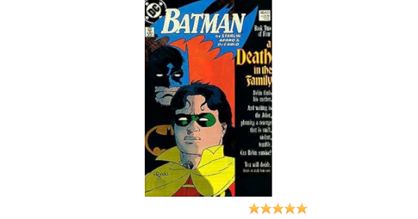 Batman A Death In The Family 427 Book Two Of Four Jim Starlin Jim Aparo Amazon Com Books Batman A Death In The Family 427 Book Two Of Four Jim Starlin Jim Aparo Amazon Com Books