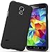 Stalion Samsung Galaxy S5 Case Slider Series Matte-UV Textured Sliding Style Protective Hard Case (Matte Black)