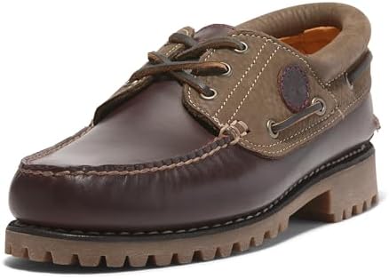 Amazon.com | Timberland Men's Authentics 3 Eye Classic Lug
