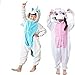 Children's Pajamas Animal Costume Animal Onesie Kids Sleeping Wear Kigurumi Pajamas Cosplay (XXL, unicorn)