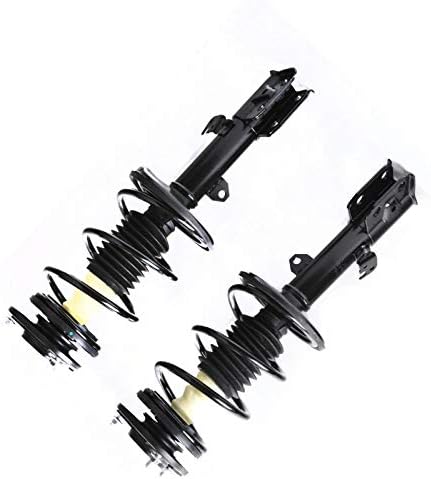 JJ For 2009-2013 Toyt Corolla New Pair Set Complete Front Gas Strut Shock Absorber Assembly + Spring