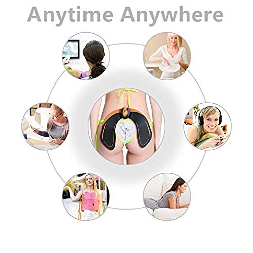 Muscle Hip Trainer, Plump Buttocks Massage Instrument Elastic Firming Hip Joint Buttock Firming Expanding Body Massager, Helps to Lift, Shape and Firm The Butt