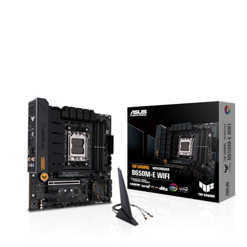 Placa Mãe Asus TUF Gaming B650M-E WIFI, Chipset B650, AMD AM5, mATX, DDR5, 90MB1FV0-M0EAY0