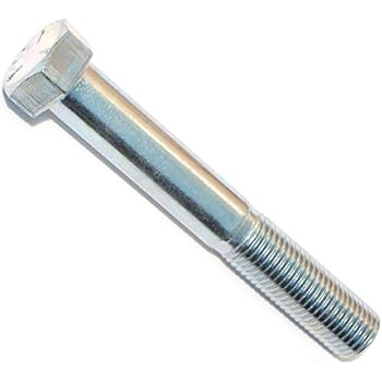 Grade 8 Coarse Hex Cap Screws - 7/16-14 X 1-1/2 Inch, 25-Piece Set Yellow Zinc Coated