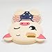Samsung Galaxy S7 Edge Case, Maoerdo Cute 3D Cartoon Beige Stripes Pig Silicone Rubber Phone Case Cover for Samsung Galaxy S7 Edge