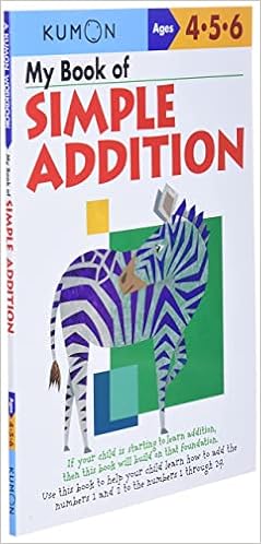 my book of simple addition ages 4 5 6 kumon workbooks kumon publishing 0736126211920 amazon com books
