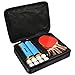 Allprosportz Ping Pong Paddle - Complete ping Pong Paddles Set of 4 - Including 4 Table Tennis Paddles - 8 Premium 3 Star ping Pong Balls - Adjustable net Suit Any ping Pong Table - Storage case