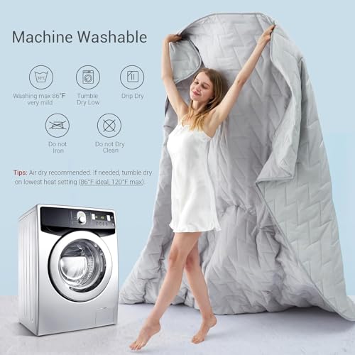 Elegear Revolutionary Cooling Comforter King, Japanese Q-Max>0.5 Arc-Chill Cooling Comforter Blanket for Hot Sleepers, Summer V-Shaped Precision Lightweight Ice Cold Blanket for Night Sweats Sleeping