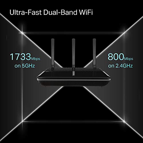 TP-Link AC2600 Smart WiFi Router (Archer A10) - MU-MIMO, Dual Band Wireless Router, Gigabit Ethernet Ports, Long Range… - Image 3