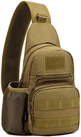 Chiclago Small Tactical Sling Chest Pack Bag Molle Daypack