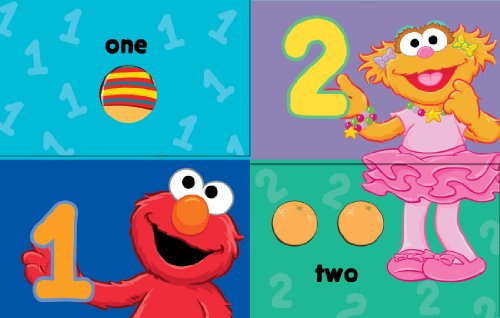 Sesame Street: 1 2 3 Count with Elmo!: A Look, Lift, & Learn Book (Look, Lift & Learn Books)